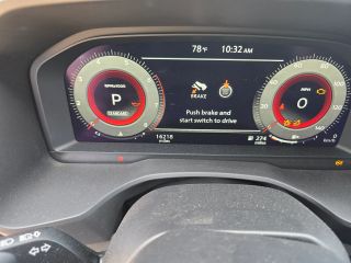 2025 Nissan Rogue SL FWD - Interior Dashboard With Vehicle Running Image